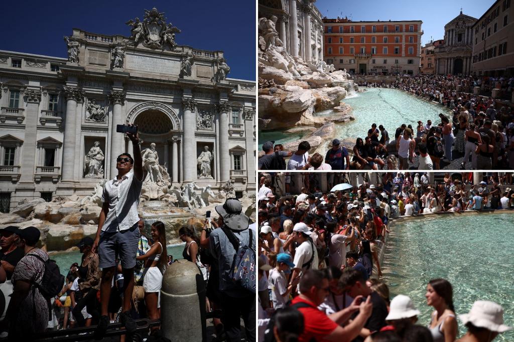 The insane amount of money being thrown into Rome's famous Trevi Fountain - and where it all goes